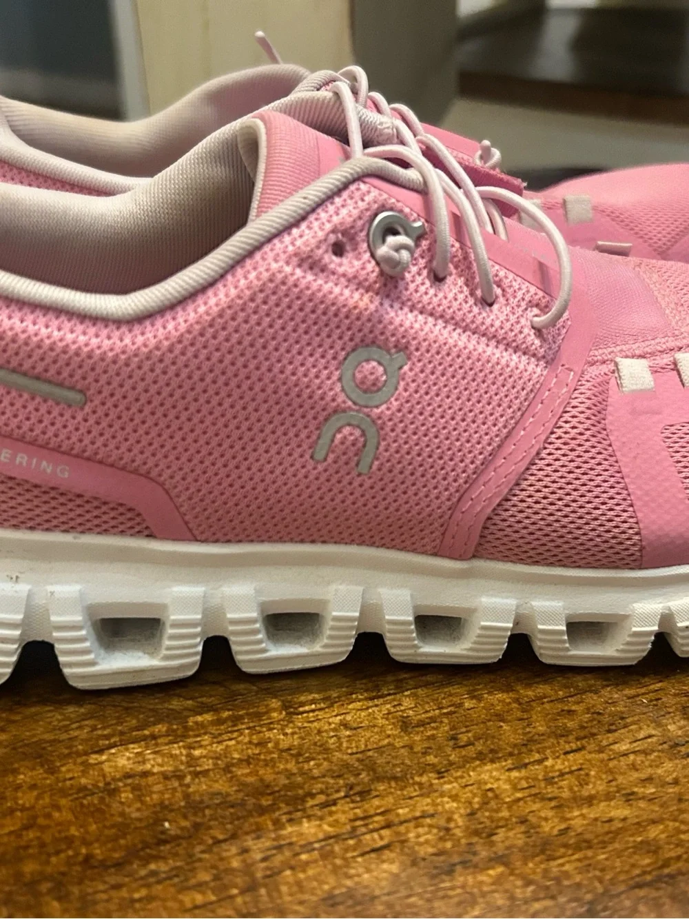On Running Pink Women's Athletic Sneakers - Picture 1 of 11